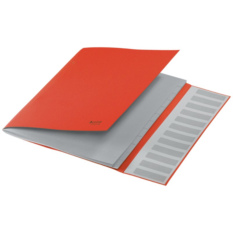 LEITZ trieur recyclé, A4, noir, 12 compartiments