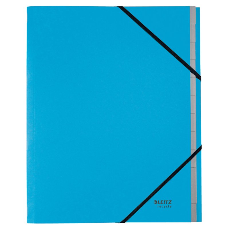 LEITZ trieur recyclé, A4, noir, 12 compartiments