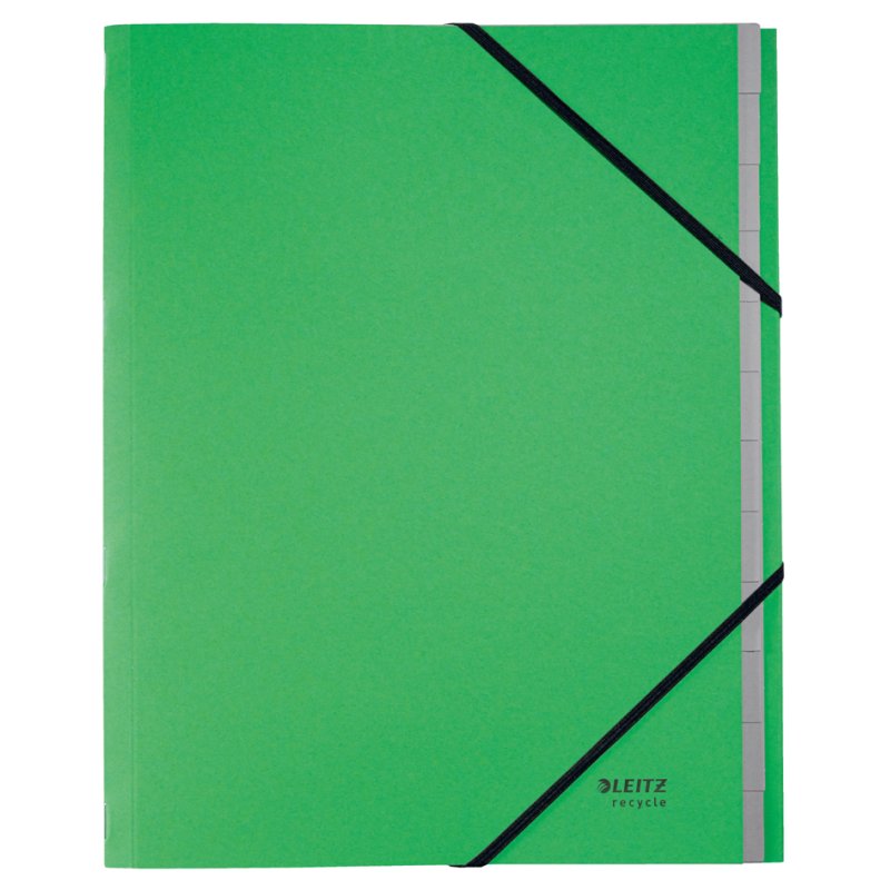 LEITZ trieur recyclé, A4, noir, 12 compartiments