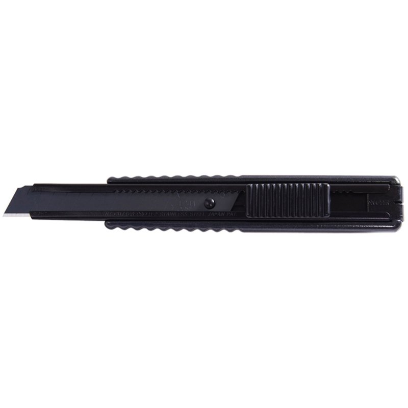 NT Cutter PMGH-EVO2 Snap-off Knife, aluminium, 12.3 mm, black