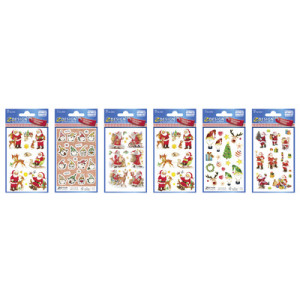AVERY Zweckform knutselstickers kerstman, permanent, papier, 60 pakjes