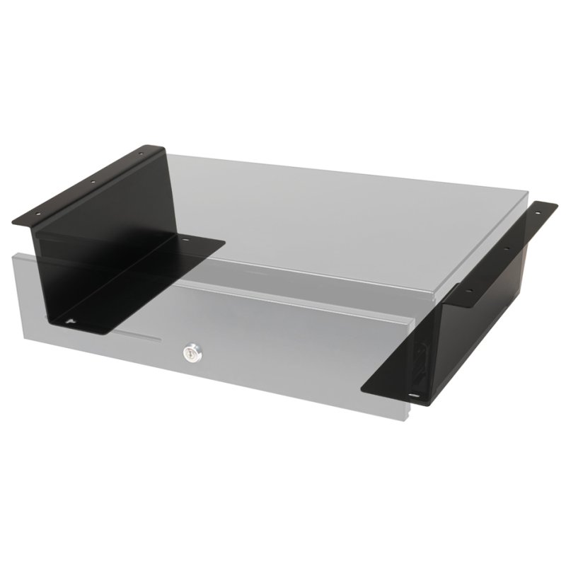 Safescan montagebeugel 5030B, zwart, staal, inclusief schroeven