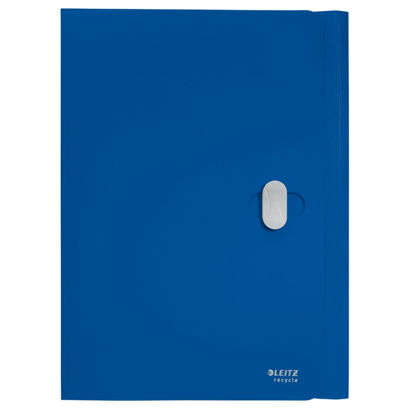 LEITZ chemise de rangement Recycle A4, rouge, 3 rabats