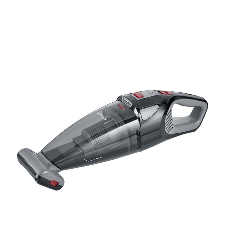 SEVERIN accu handstofzuiger en steelstofzuiger HV 7147, 18,5 V Li-ion, zwart/rood