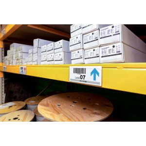 DURABLE etikethouders zelfklevend, transparant, 100×38 mm, 10 stuks