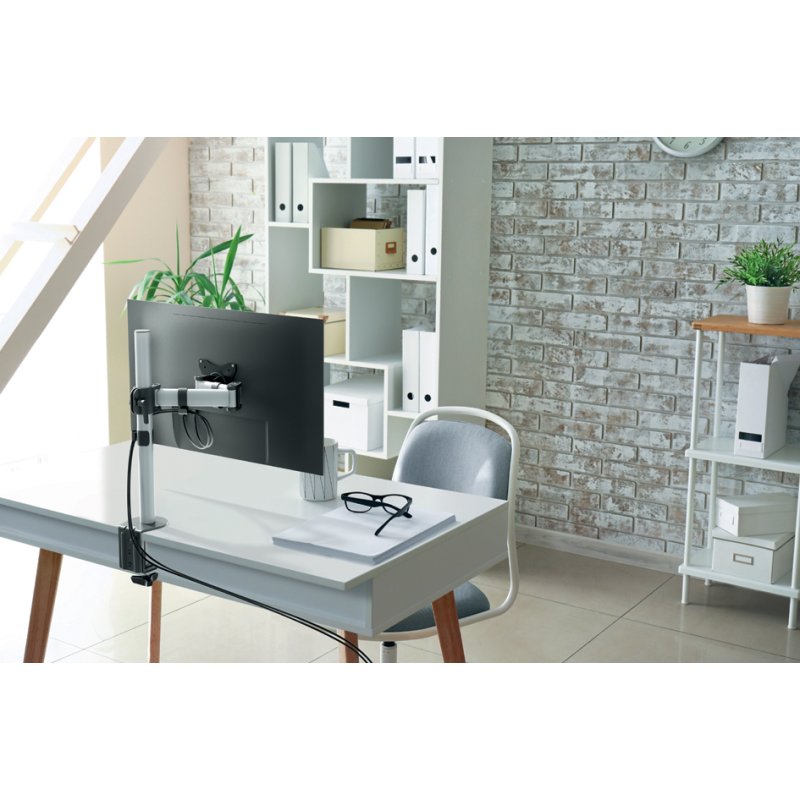 DURABLE monitorarm SELECT voor 1 monitor, tafelklem, tot 27 inch, VESA-halterung