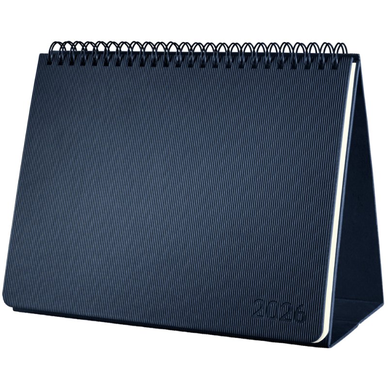 Sigel Calendrier de Bureau Conceptum 2027, A5 paysage, noir, 144 pages