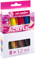 Royal Talens acrylverf Art Creation, 12 ml, 8-delig set