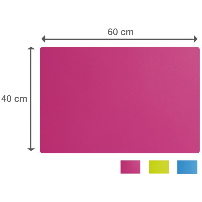PAGNA writing pad Trend, assorted colours, 600×400 mm