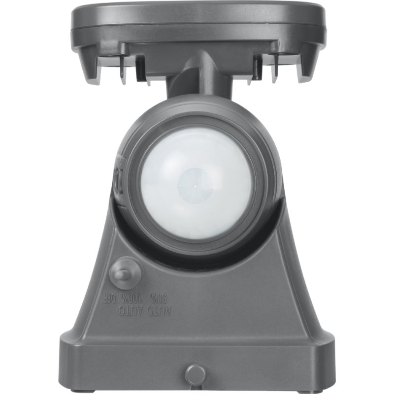 brennenstuhl battery LED floodlight LUFOS, black, motion sensor, 400 lumen, IP44