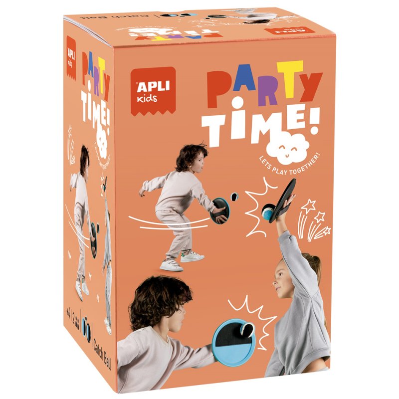 APLI kids klittenbalset Party Time, 2 handvangers, 1 klittenbal