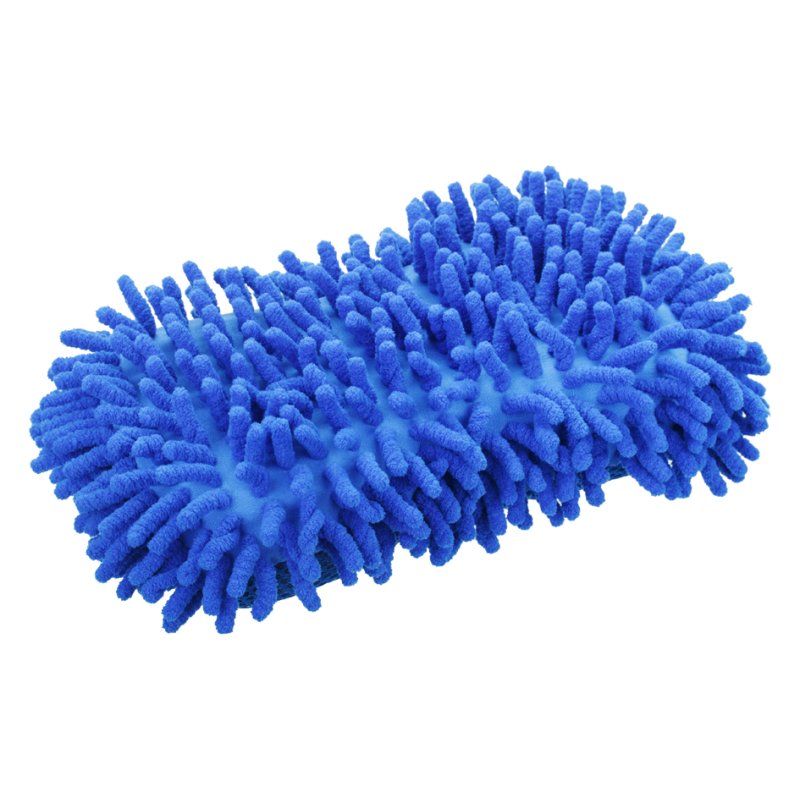 IWH Éponges microfibre, 250 × 120 × 60 mm, bleu