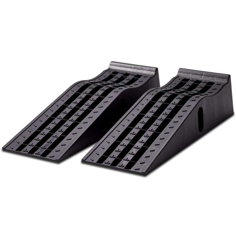 IWH oprijplaten set, zwart, draagkracht 3 ton, 2 stuks