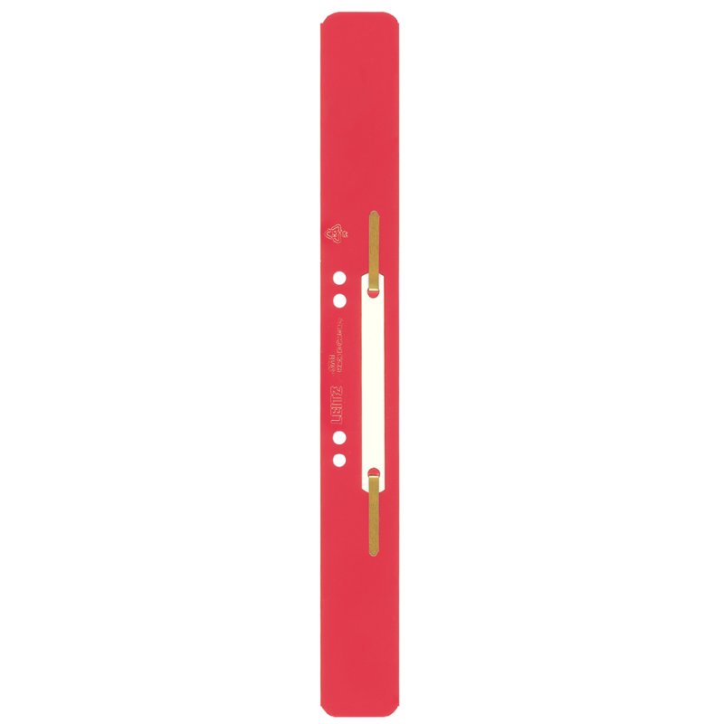 LEITZ bandes de reliure, 35 × 310 mm, film PP, rouge, 25 pièces