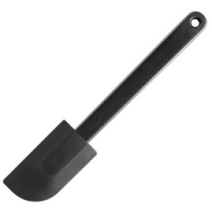 GastroMax siliconen deegschraper, zwart, 55 mm