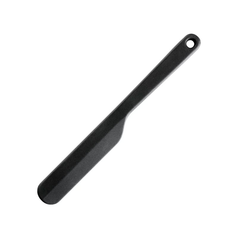 GastroMax deegschraper siliconen smal, zwart, 30 mm