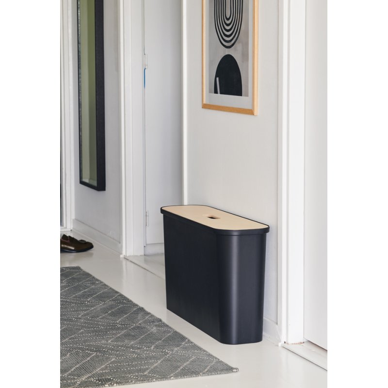 smartstore COLLECT Boîte de rangement slim, 46 litres, noir