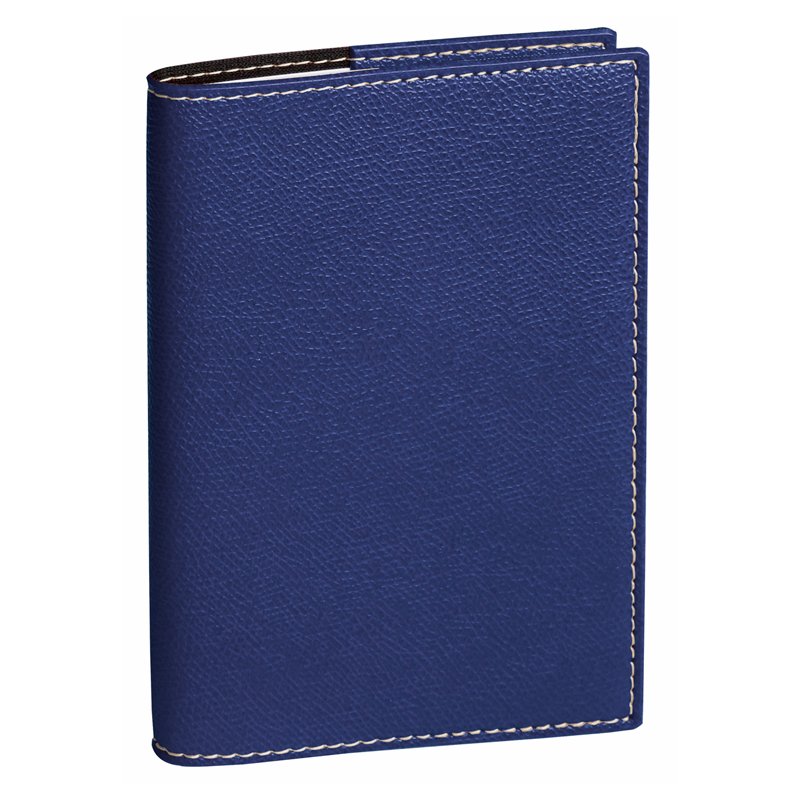 QUO VADIS agenda Président 2027, Club bleu marine, 210 x 270 mm, 1 semaine sur 2 pages