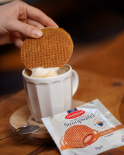 HELLMA Daelmans stroopwafels Jumbo, individueel verpakt, 36 stuks