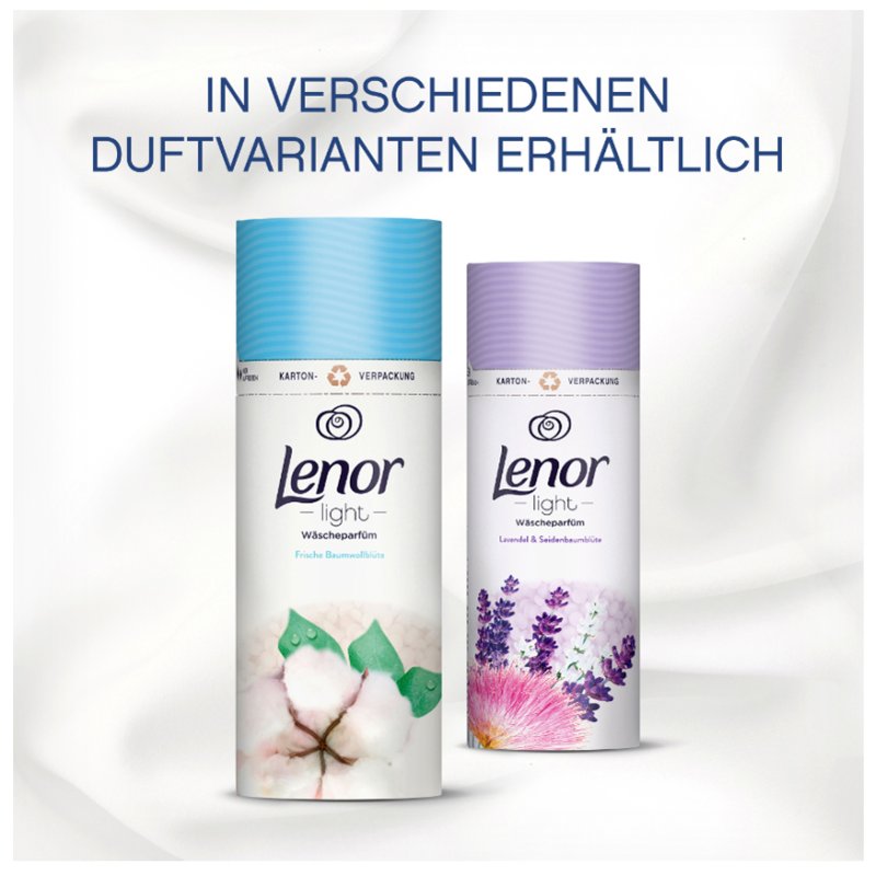 Lenor adoucissant Light Coton Frais, 495 g
