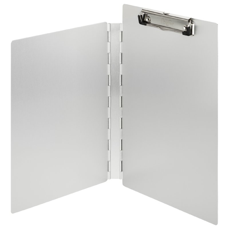Läufer klembord A4, aluminium, zijdelings openend