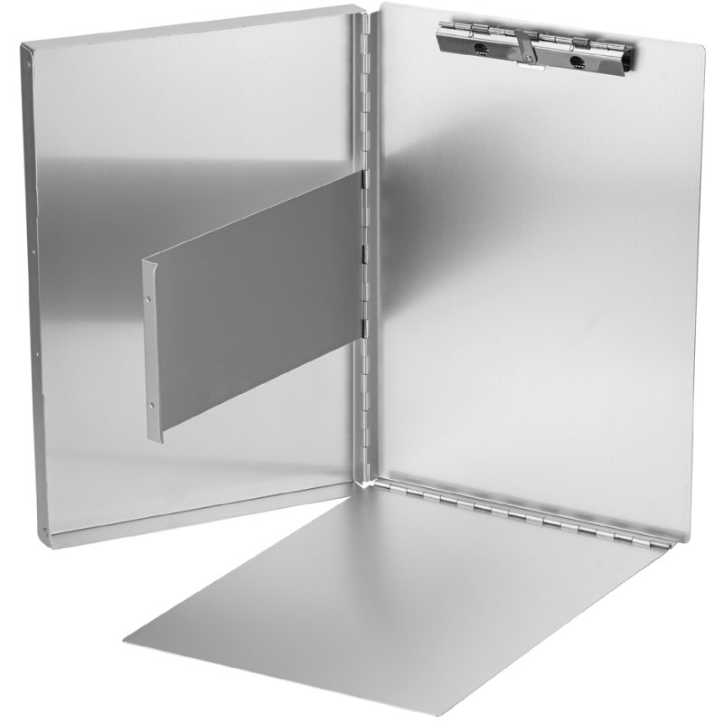 Läufer Porte-formulaires avec boîte, argent, aluminium, A4
