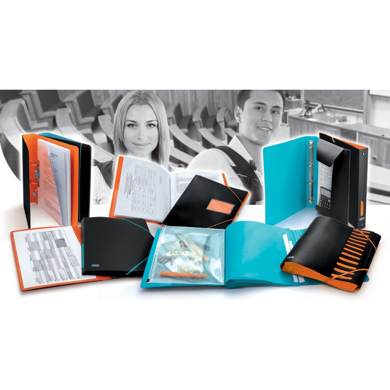 Oxford ring binder for Students A4 XL, 4 rings, PP