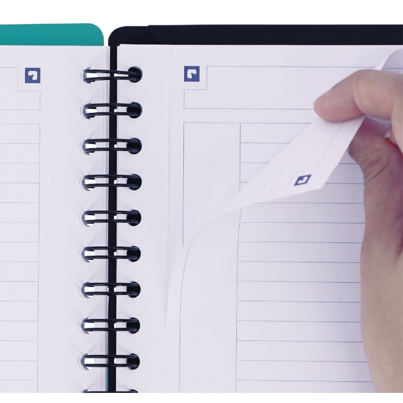 Oxford bloc-notes NOMADBOOK, B5, quadrillé, 80 feuilles