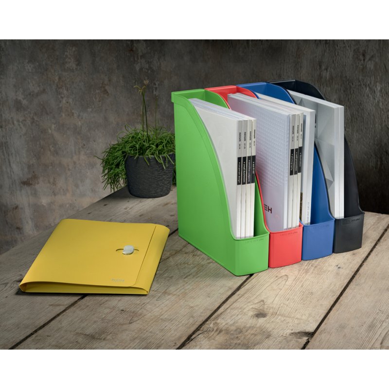 LEITZ porte-documents Recycle A4, bleu clair, polystyrène recyclé