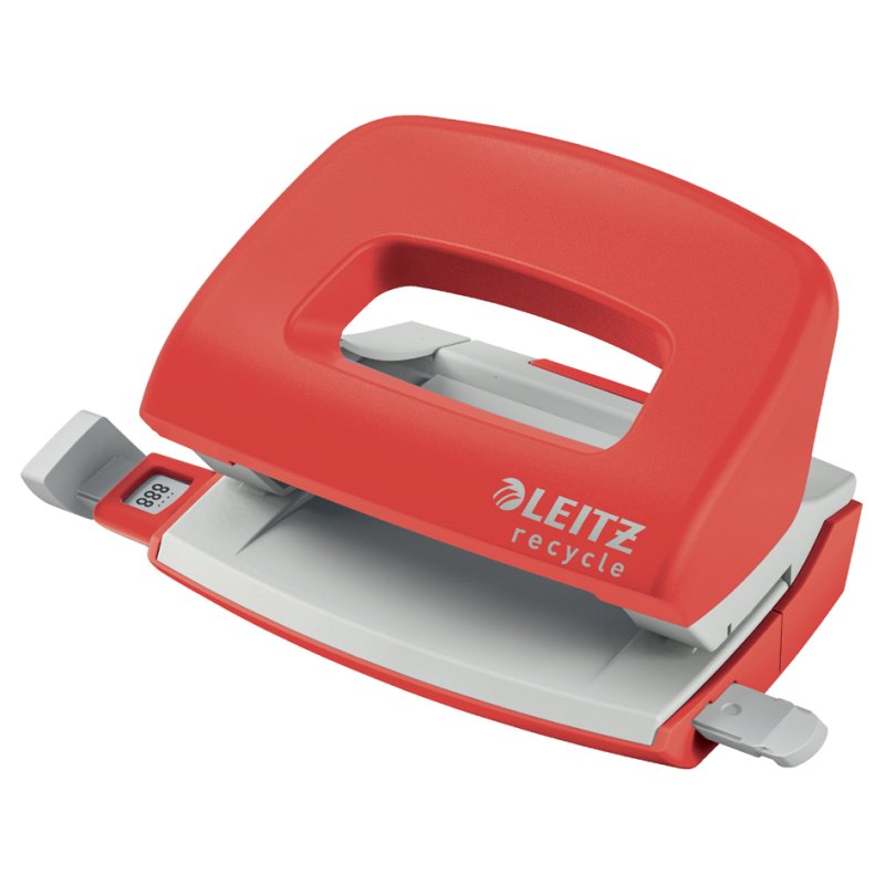 LEITZ perforateur Mini NeXXt Recycle, vert, 10 feuilles, 80×80×80 mm