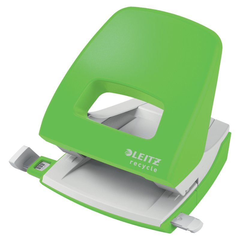 LEITZ perforateur NeXXt Recycle, bleu, capacité 30 feuilles