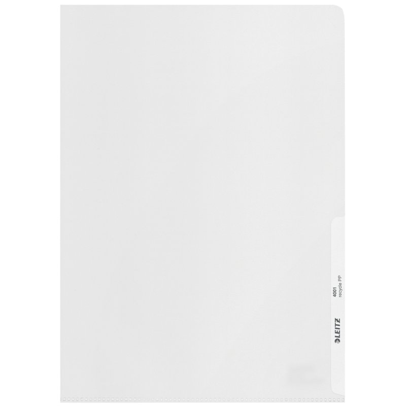LEITZ pochettes de présentation Recycle A4, PP recyclé, structuré, 25 pièces