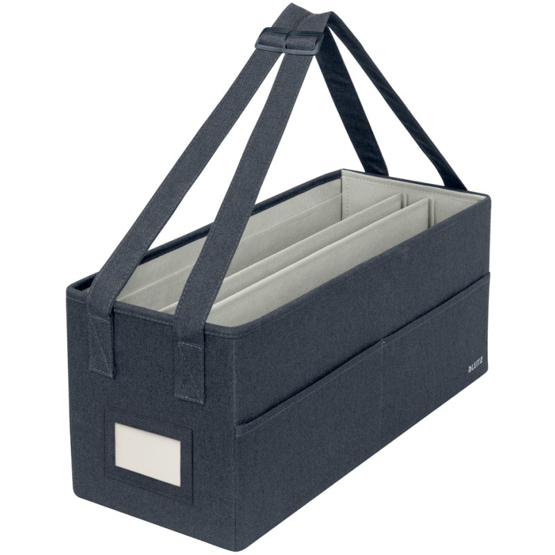 LEITZ table de rangement bureau sharing, tissu, gris souris