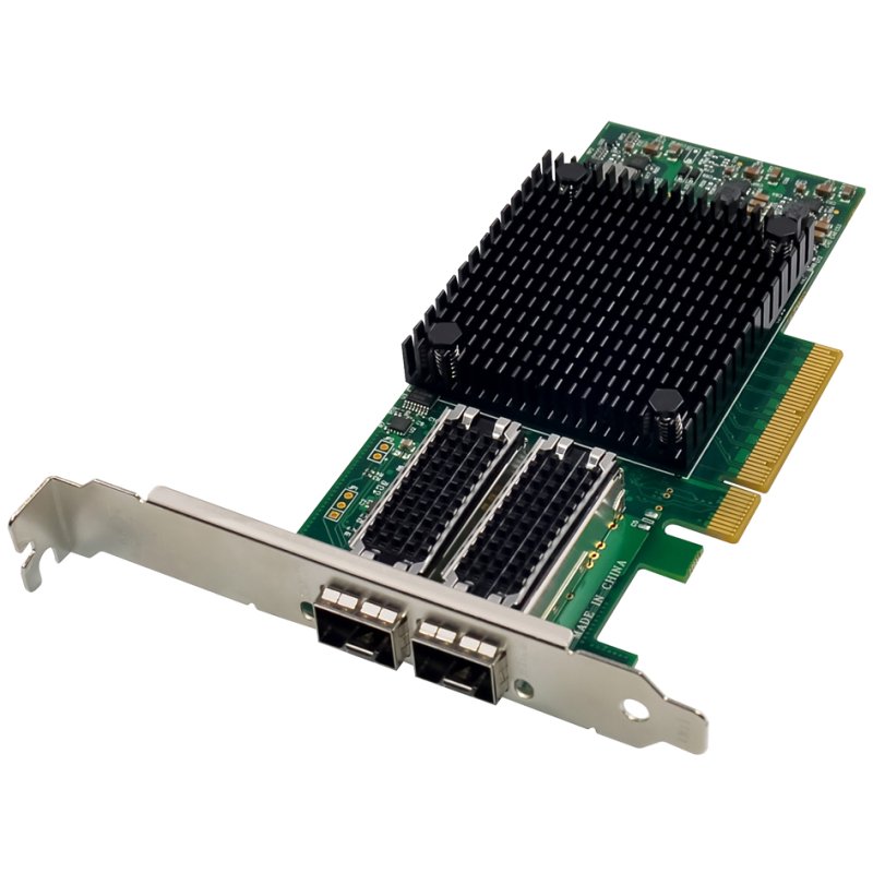 DIGITUS 25 Gigabit Ethernet PCI Express network card, dual-port, SFP+