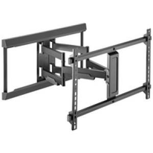 DIGITUS volbeweegbare TV-muurbeugel, 37-80 inch, zwart, 60 kg draagkracht