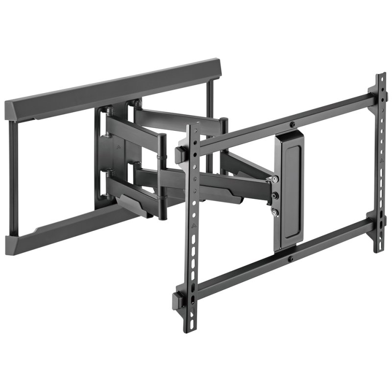 DIGITUS volbeweegbare TV-muurbeugel, 37-80 inch, zwart, 60 kg draagkracht
