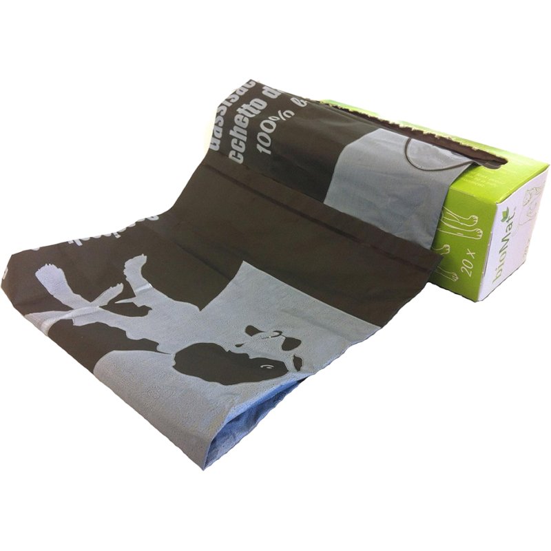 bioMAT hondenpoepzakjes, biologisch afbreekbaar, 340×225 mm, 20 stuks