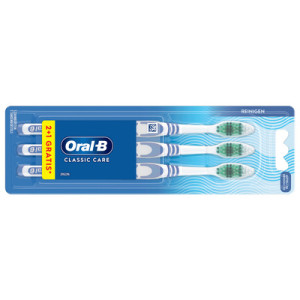 Oral-B tandenborstel Classic Care 35, medium, 3 stuks