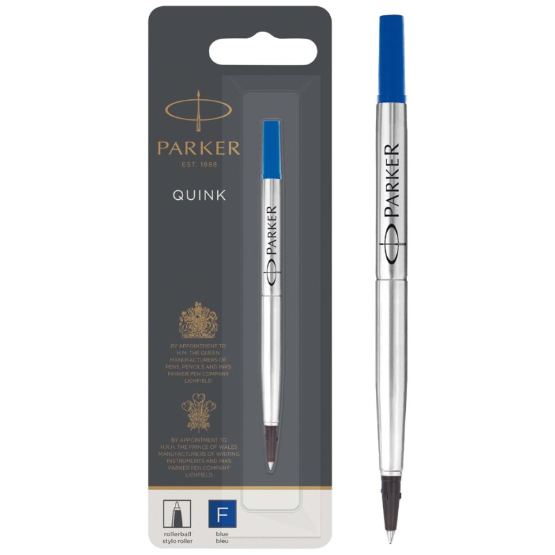 PARKER recharge rollerball, 0,7 mm, noir, 1 pièce