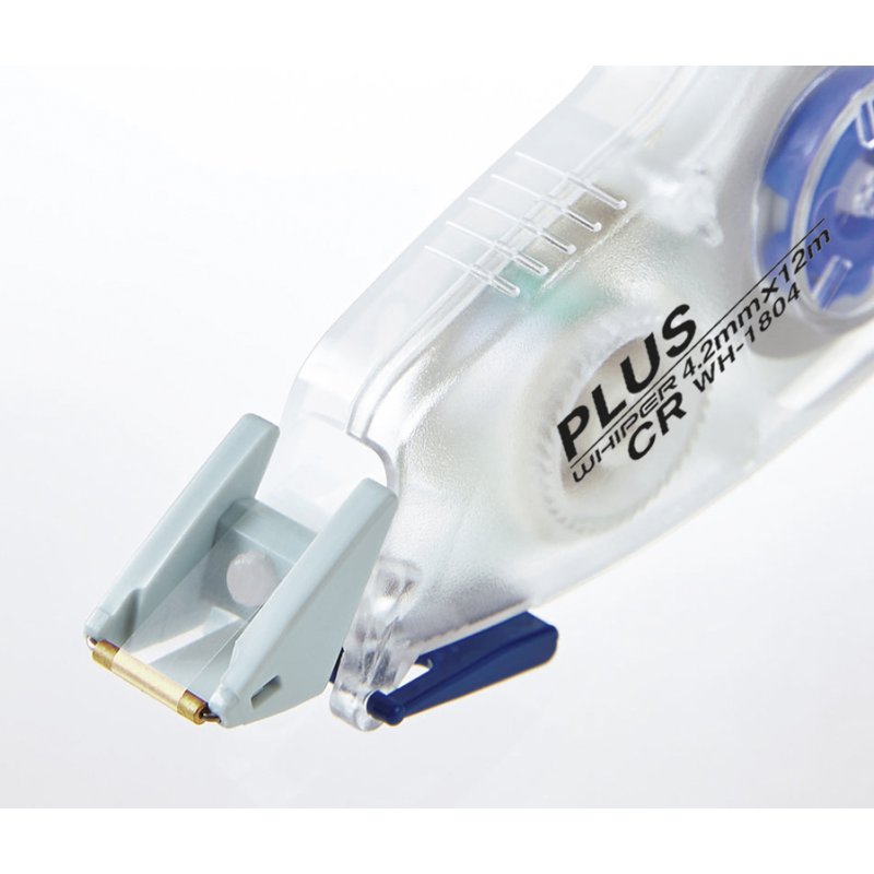PLUS JAPAN Mini correctieroller, 4,2 mm × 12 m, blauw