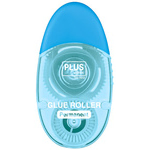 PLUS JAPAN correctieroller, 6 mm × 12 m, blauw