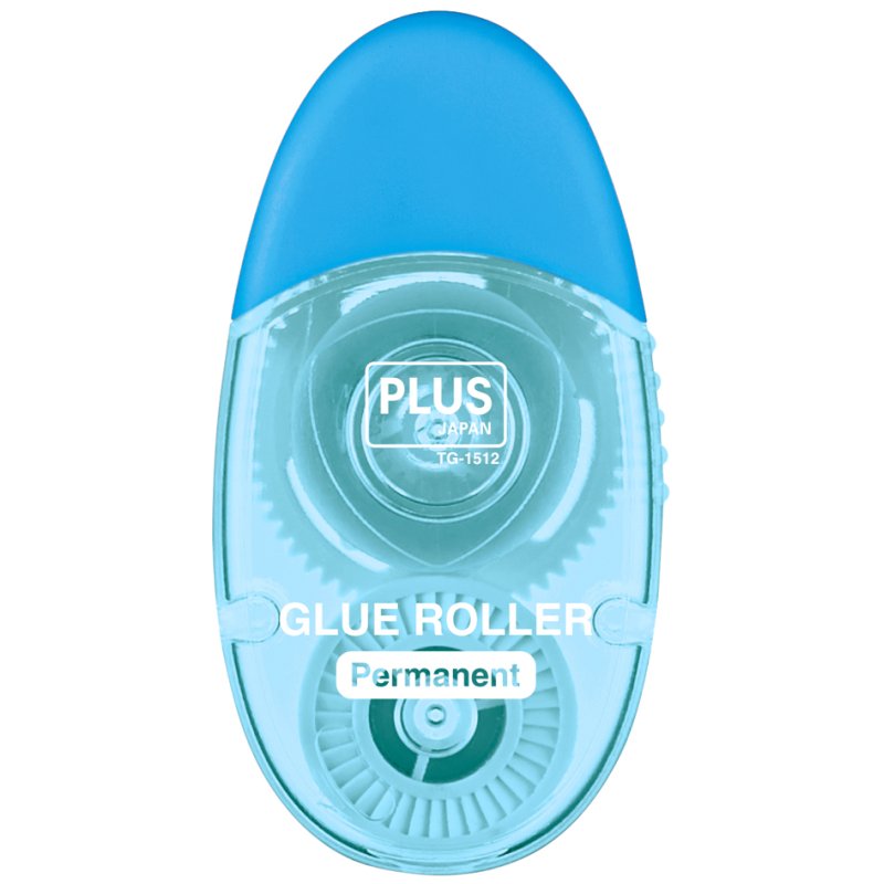 PLUS JAPAN mini correctieroller, 6 mm × 12 m, groen