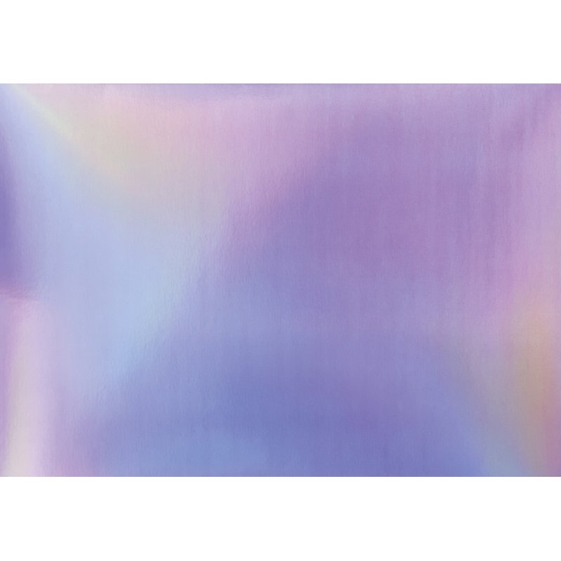 folia papier irisé, 500×700 mm, violet, 10 feuilles