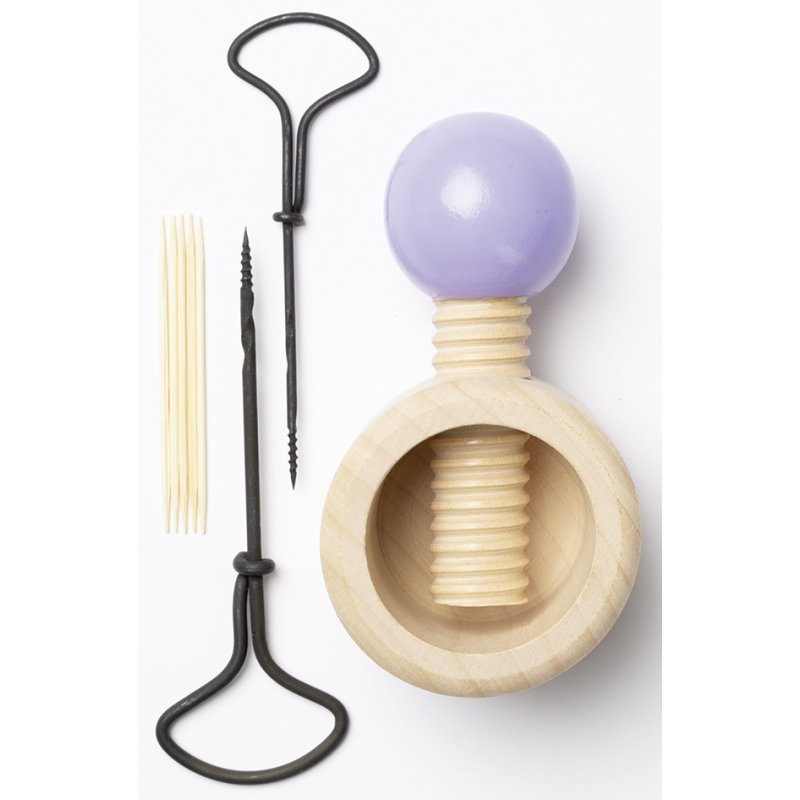 folia kastanjeboor set, hout, 103-delig