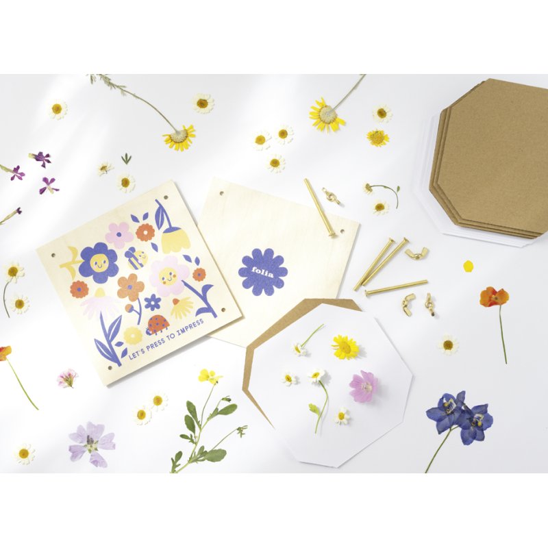 folia bloempers Flower Press, 145×145 mm