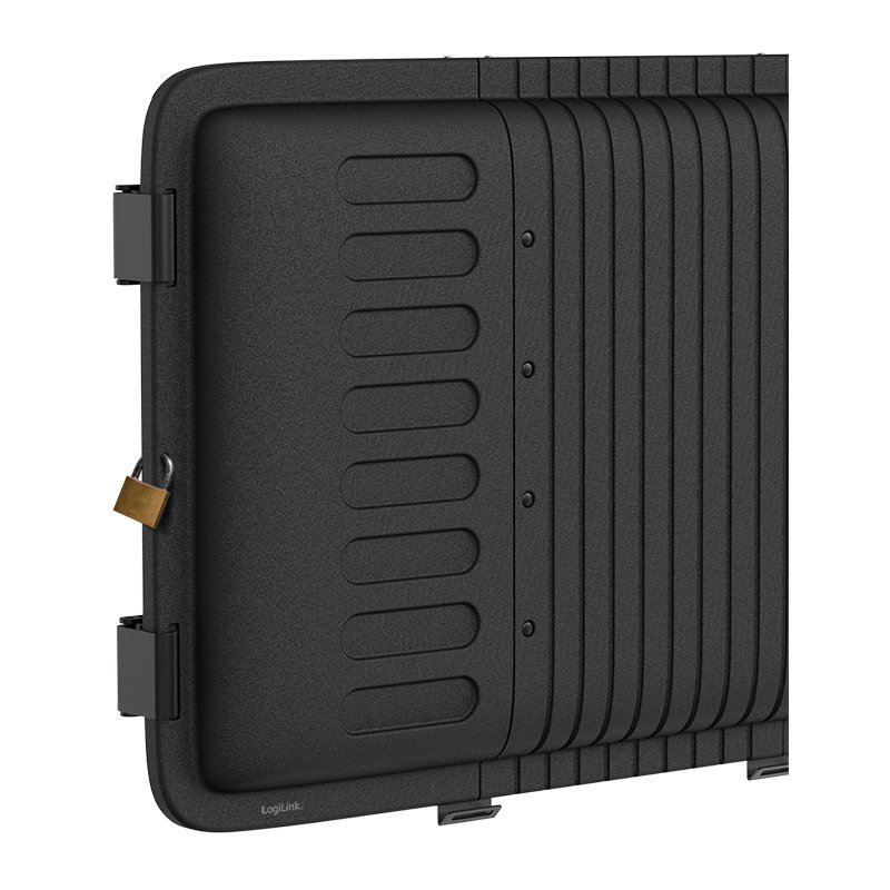 LogiLink boîtier de télévision, résistant aux intempéries, 55"-75", noir