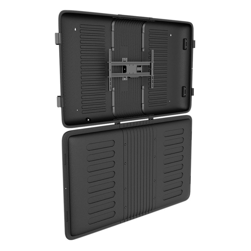 LogiLink boîtier de télévision, résistant aux intempéries, 55"-75", noir