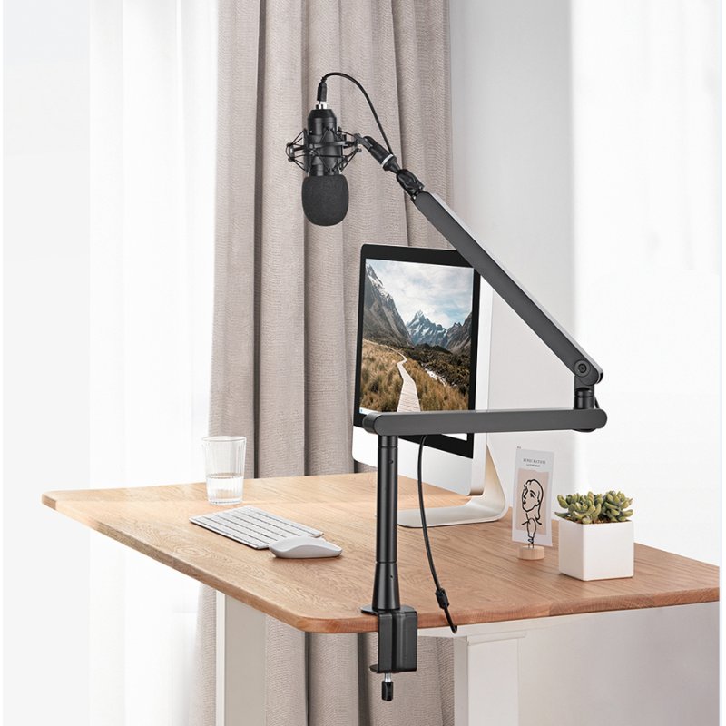 LogiLink Professional microphone arm, black