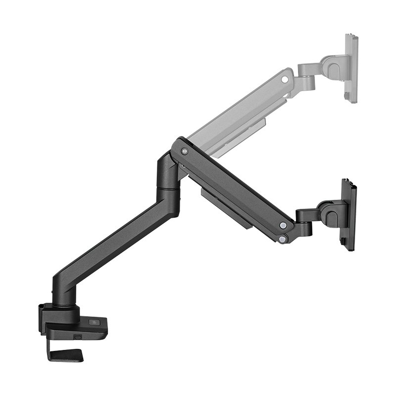 LogiLink bras pour moniteur aluminium, 17-49 pouces, réglable, 20 kg capacité de charge