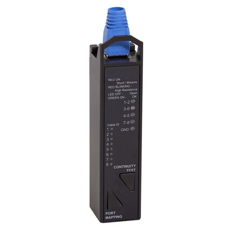 LogiLink Professional 3-in-1 network cable tester, black, RJ45 Cat.5e/6/6A/8.1